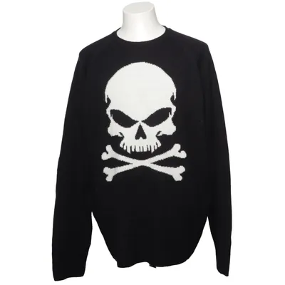 Sweater (Black, White) from Cropp Acrylic
