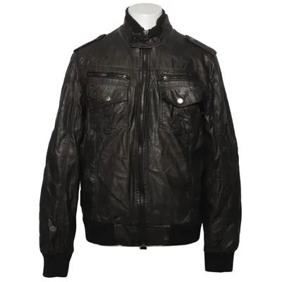Bomber jacket (Gray) from Indicode Polyester, Polyurethane