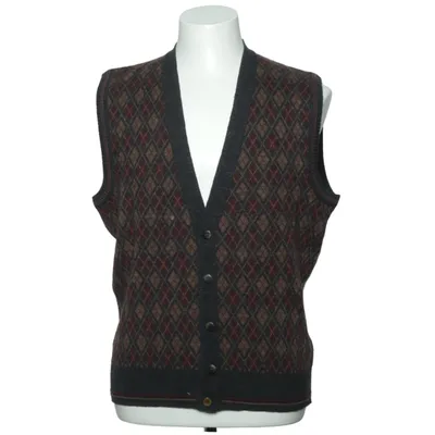 Vest (Gray, Brown, Red) from The Sweater Shop Acrylic, Wool