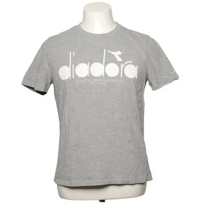 T-shirt (Gris) de Diadora Coton, Viscose
