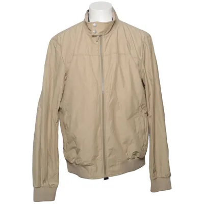 Jacket (Beige) from Geox Cotton, Polyamide, Polyester