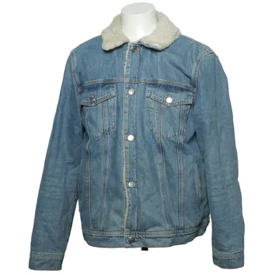 Lined denim jacket (Blaze jacket 10244) from Samsøe & Samsøe Cotton