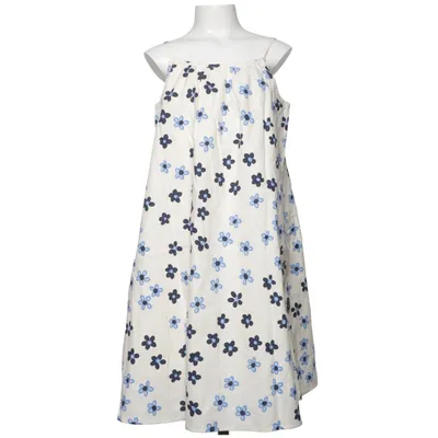 Klänning (Vit, Blå, Svart) från Marimekko x Uniqlo Bomull, Linne, Polyester, Viskos