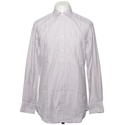Shirt (White, Blue, Red) from TM Lewin Cotton