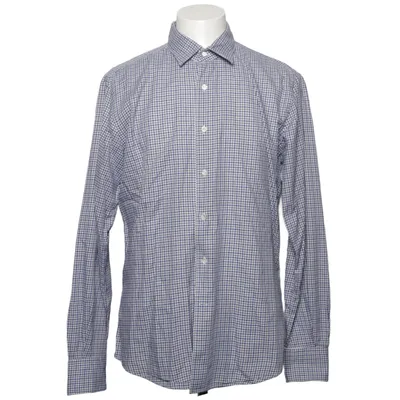 Chemise (Bleu, Blanc, Gris) de Glanshirt Coton