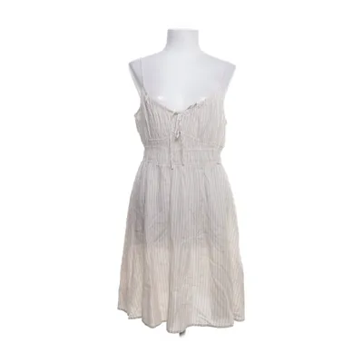Dress (White, Beige) from Nelly Viscose