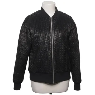 Bomber jacket (Black) from Benedikte Utzon Leather, Polyester
