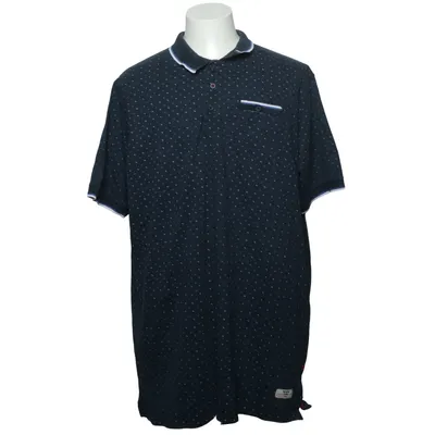 Polo shirt (Blue) from D555 Cotton