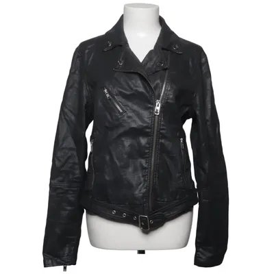 Bikerjakke (Sort) fra Diesel Bomuld, Elastan, Polyester, Polyurethan