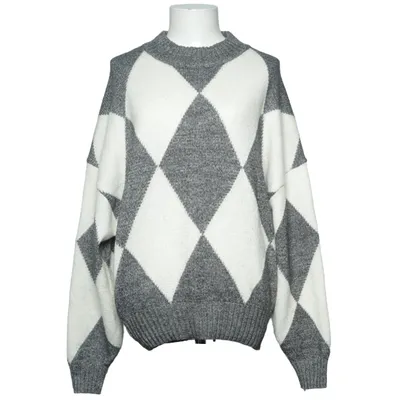 Sweater (Grå, Flerfarvet) fra Pringle Of Scotland x H&M Polyester, Akryl, Uld