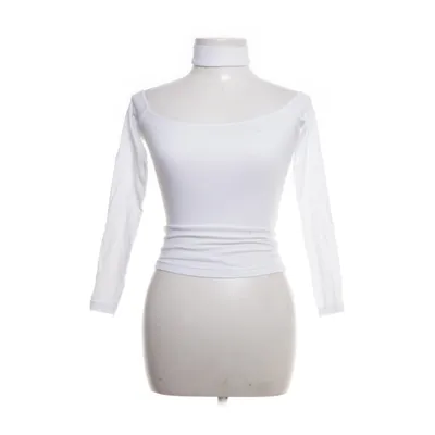 Haltertop (Wit) van American Apparel Katoen, Elastaan