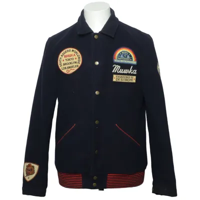 Collegejakke (Blå, Flerfarvet) fra Mishka Polyester