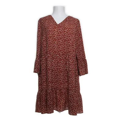 Klänning (Orange, Brun, Vit) från ONLY Carmakoma Elastan, Polyester