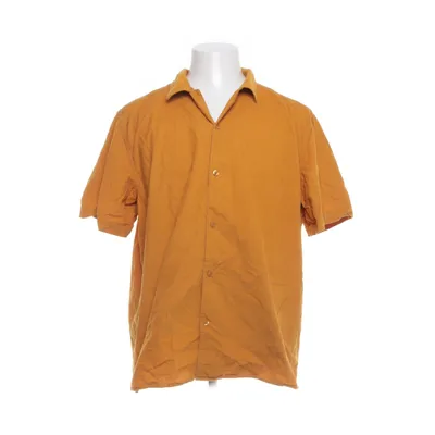 Kortärmad skjorta (Orange) från Knowledge Cotton Apparel Ekologisk bomull
