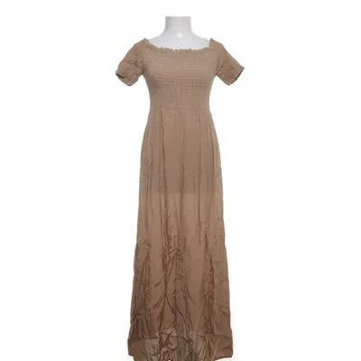 Maxi jurk (Beige) van Kikisix Viscose
