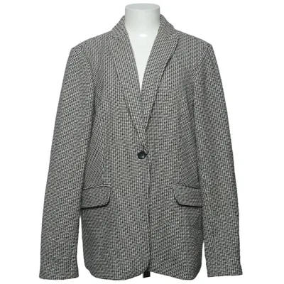 Blazer (Zwart, Wit) van Next Tailoring Katoen, Elastaan, Polyester