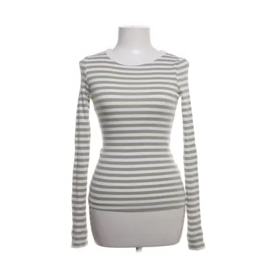 Långärmad t-shirt (Grön, Flerfärgad) från H&M Bomull, Elastan