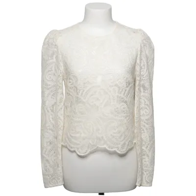 Blouse (Blanc) de Les Copains Coton, Polyamide