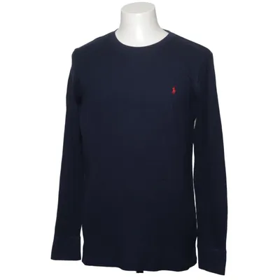 Langærmet t-shirt (Blå) fra Polo Ralph Lauren Sleepwear Bomuld, Polyester