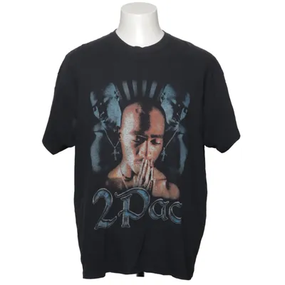T-shirt (Black) from 2Pac