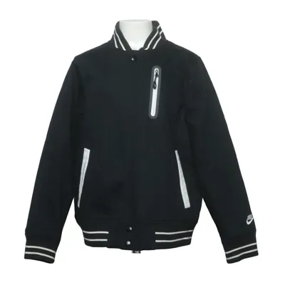 Bomberjack (Zwart) van Nike Sportswear Katoen, Polyester