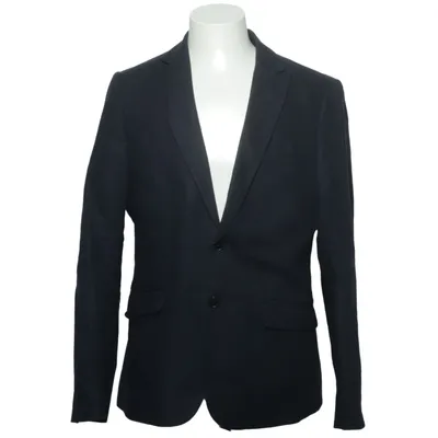 Blazer (Blue) from Scotch & Soda Cotton, Linen, Polyester