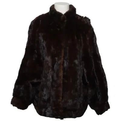 Veste en fourrure (Marron) de Amoress