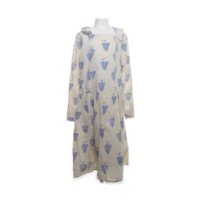 Dress (Beige, Blue) from The Animals Observatory Organic cotton