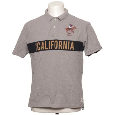Polo shirt (Gray, Blue) from Beverly Hills Polo Club Cotton