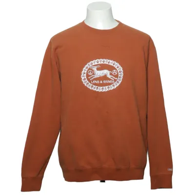 Collegetröja (Orange) från Obey Bomull, Polyester