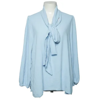 Strikblouse (Blauw) van New Feeling Polyester