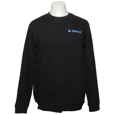 Sweatshirt (Black) from 1832 Cotton, Polyester