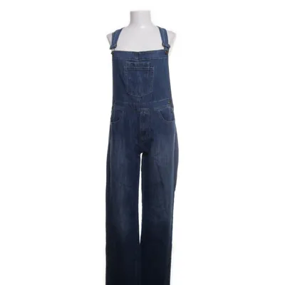 Dungarees (Blue) from Cindy H Cotton, Elastane, Polyester