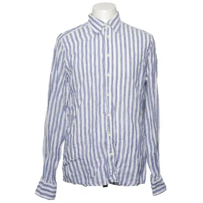 Chemise (Bleu, Blanc) de J. Harvest & Frost Lin