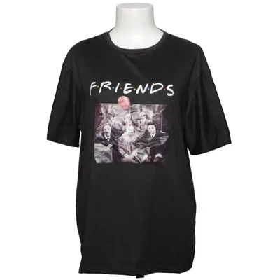 T-shirt (Zwart) van Chase