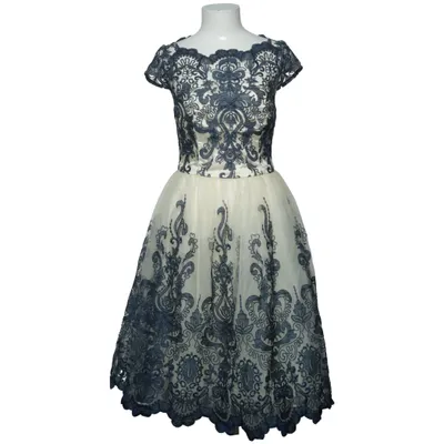Cocktailjurk (Blauw, Beige) van Chi Chi London Polyamide