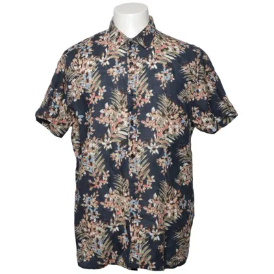 Chemise à manches courtes (Bleu, Multicolore) de Dstrezzed Coton, Lin