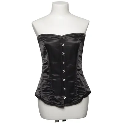 Korset (Zwart) van Hearts & Roses Katoen, Polyester