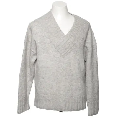 Strickpullover (Grau) von H&M Polyester, Mohair, Wolle, Polyamid, Elasthan