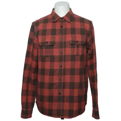 Chemise en flanelle (Rouge, Marron) de Lager 157 Roots Coton