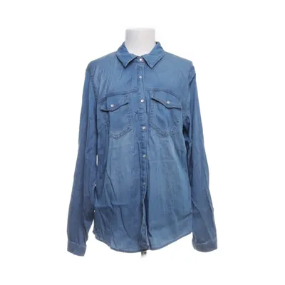 Denim blouse (Blauw) van VILA Lyocell