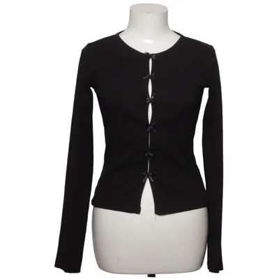 Strickjacke (Schwarz) von Nelly Baumwolle, Elasthan, Polyester