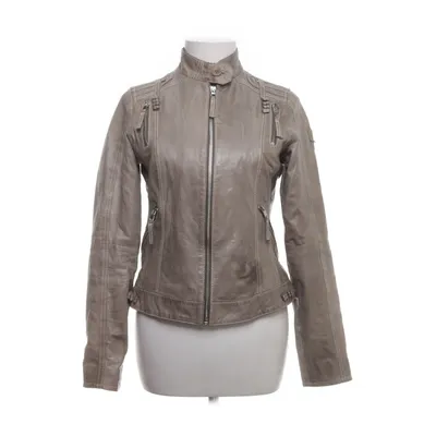 Leather jacket (Beige) from OCHNIK Cotton, Leather