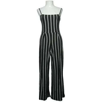 Buksedragt (Sort, Hvid) fra Bershka Elastan, Viscose