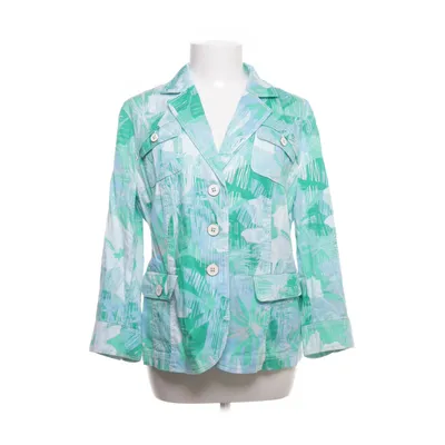 Blazer (Green, Multicolored) from Apriori Acetate, Cotton, Elastane