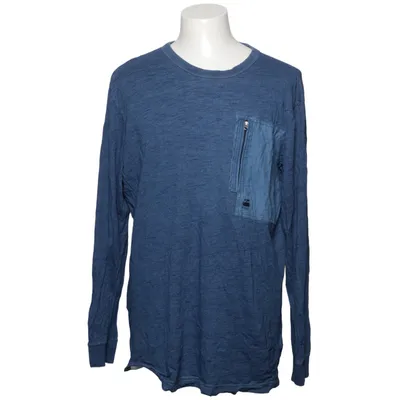 Langarmshirt (Blau) von G-Star Raw Baumwolle