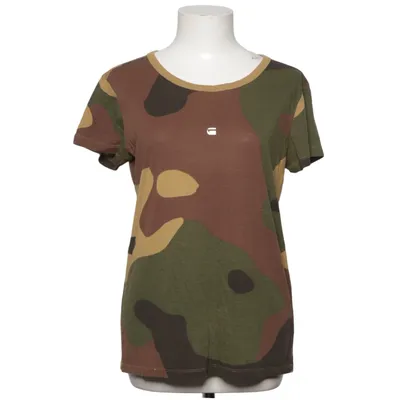 T-shirt (Grøn, Brun, Beige) fra G-Star Raw Bomuld, Polyester