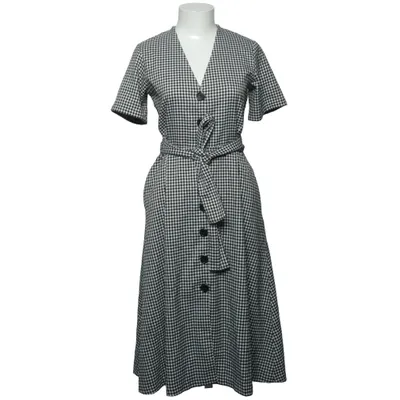 Kjole (Sort, Hvid) fra Mango Casual
