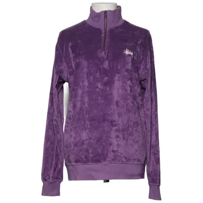 Fleecetröja (Lila) från Stüssy Bomull, Polyester