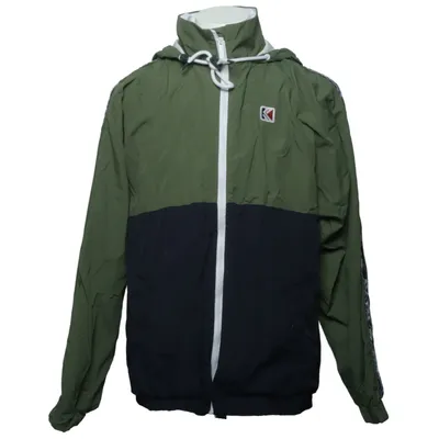 Outdoor jacket (Blue, Green, White) from Kani Polyamide, Polyester